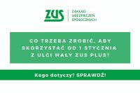 Ulga mały ZUS plus - Jak skorzystać?